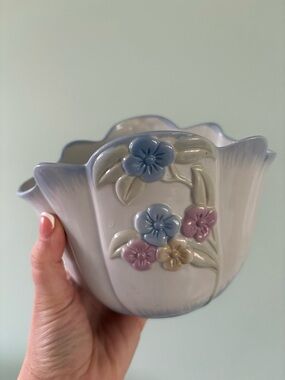 vintage 1992 FTD "Especially For You" ceramic planter 🌸💛